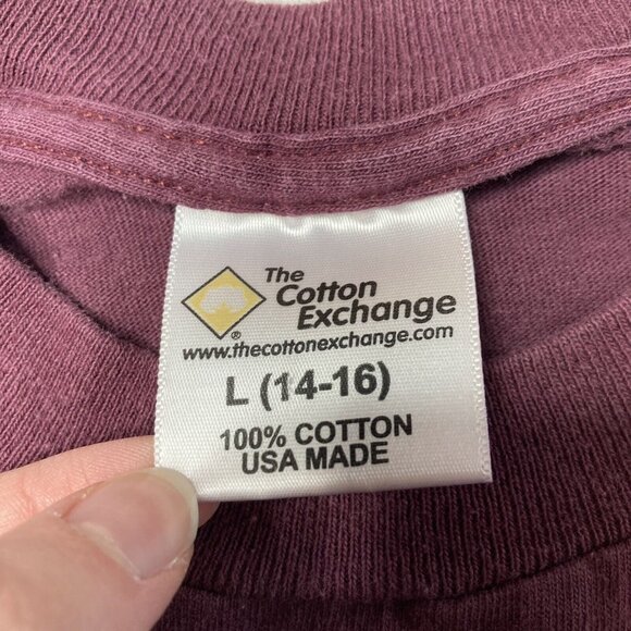 Virginia Tech Baseball T Shirt Boys Size 14/16 Short Sleeve Red VT N29 - Picture 3 of 4